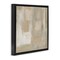 Stupell Industries Beige Neutral Painting Floater Framed Canvas Wall Art Design by Carol Robinson